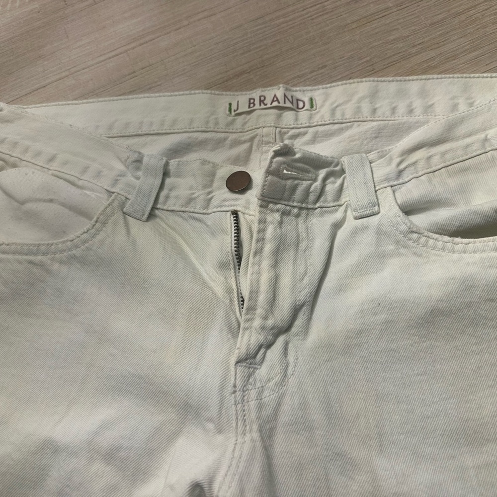 J Brand White Denim Jeans